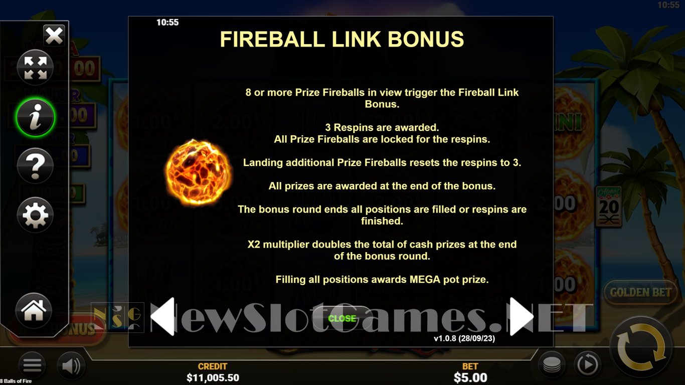 8 Balls of Fire Slot Slot Image in Demo - pic. 10