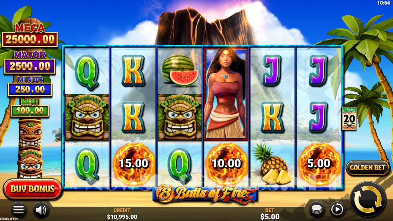 8 Balls of Fire Slot Slot Image in Demo - pic. 2