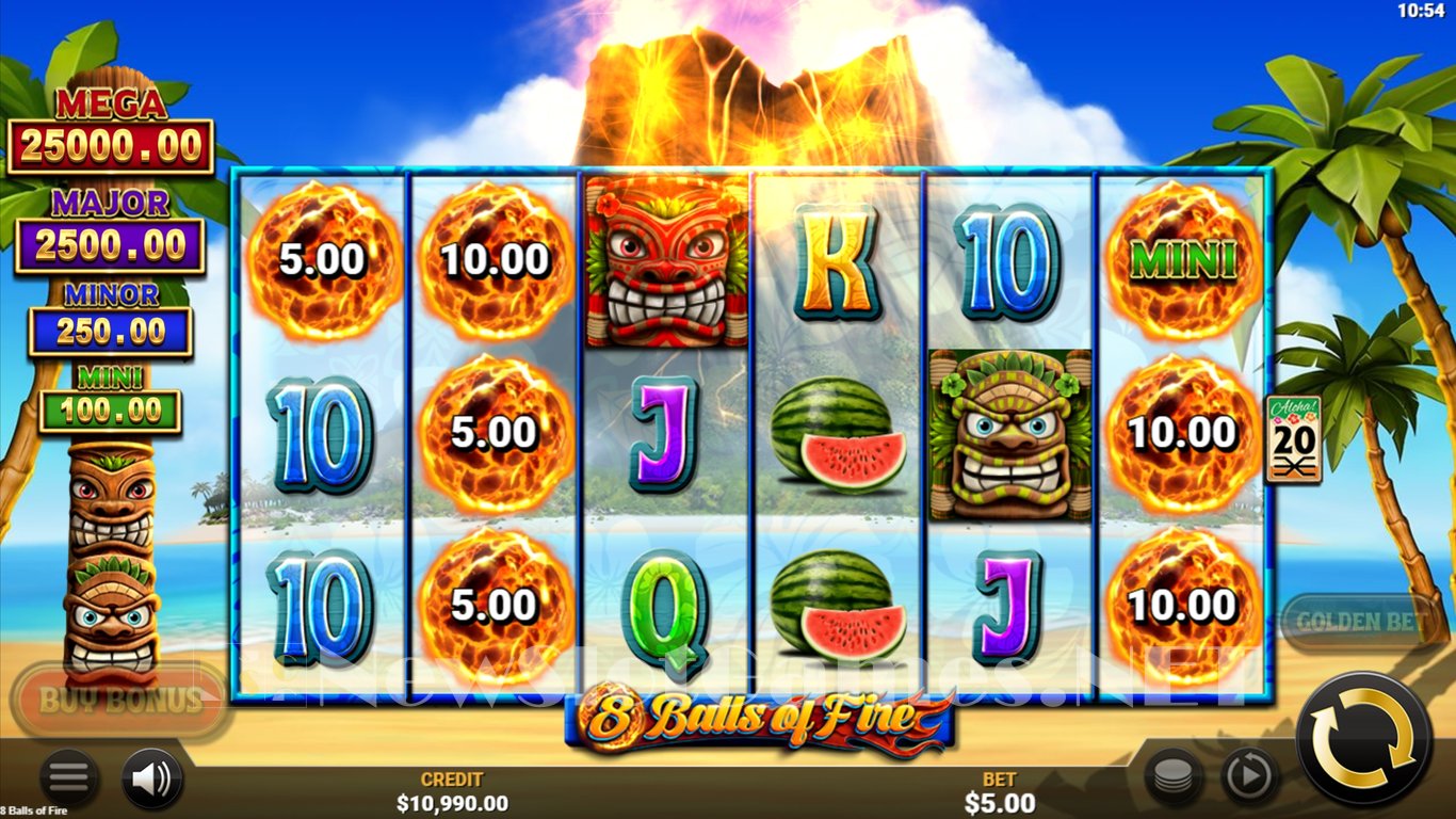 8 Balls of Fire Slot Slot Image in Demo - pic. 3
