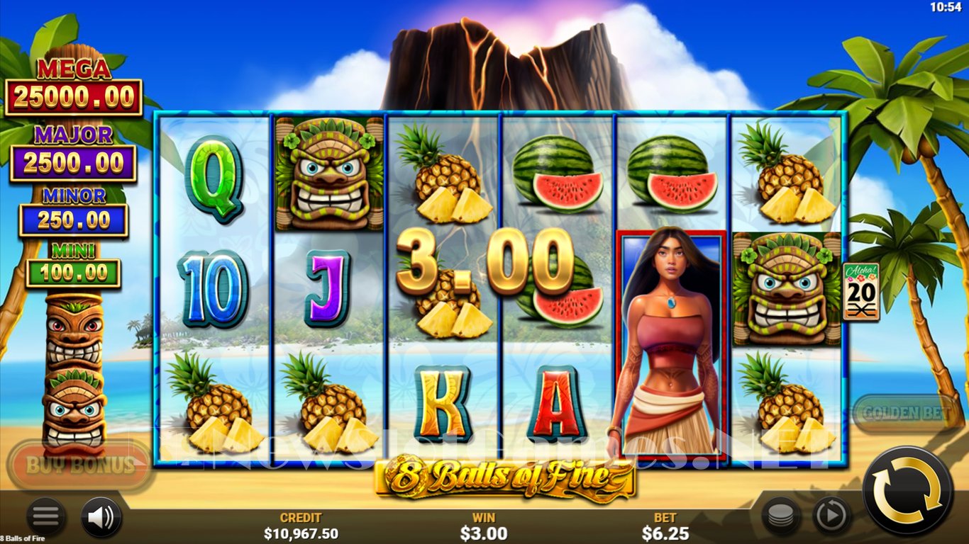 8 Balls of Fire Slot Slot Image in Demo - pic. 4