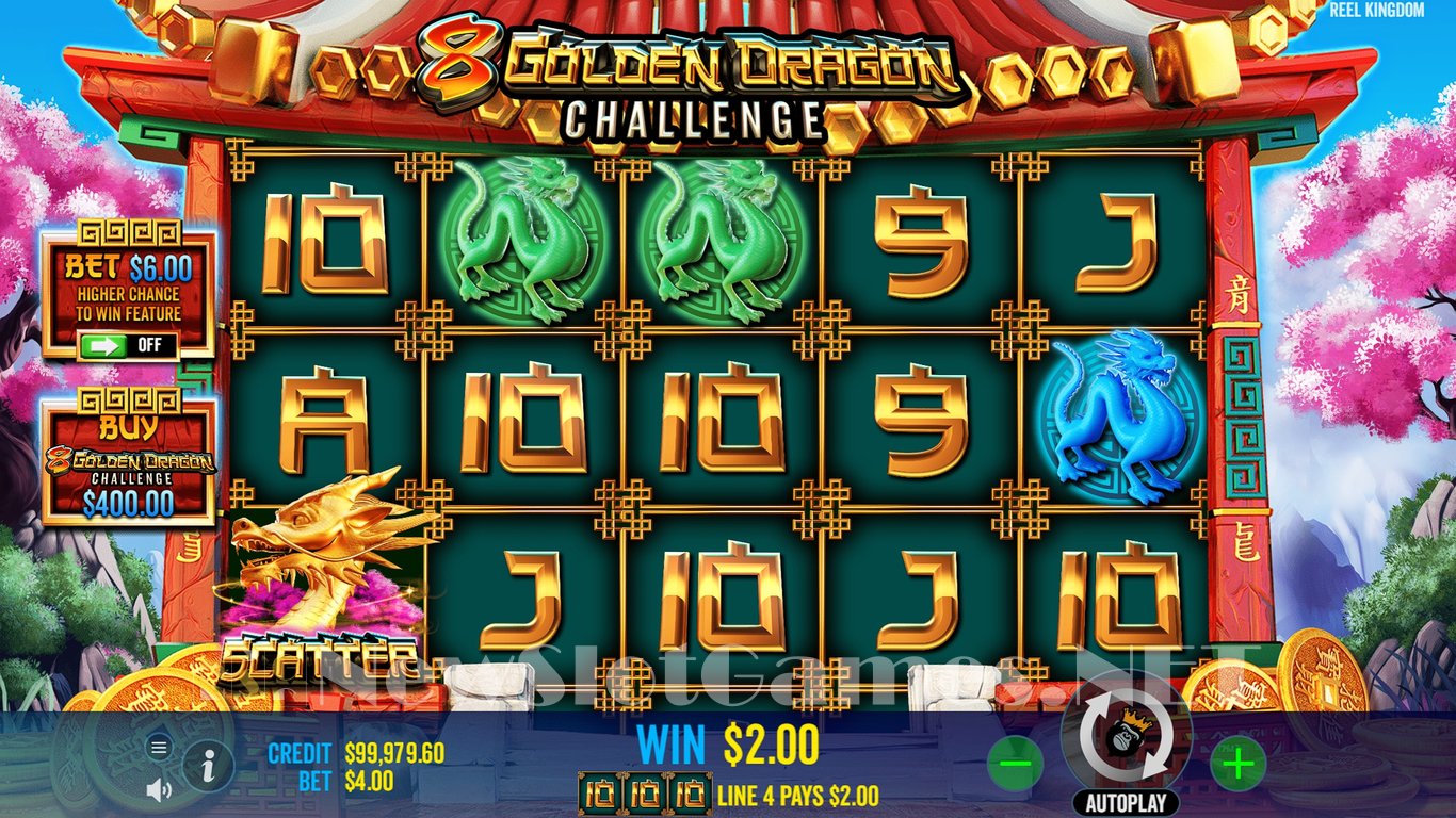 8 Golden Dragon Challenge Slot Slot Image in Demo - pic. 3