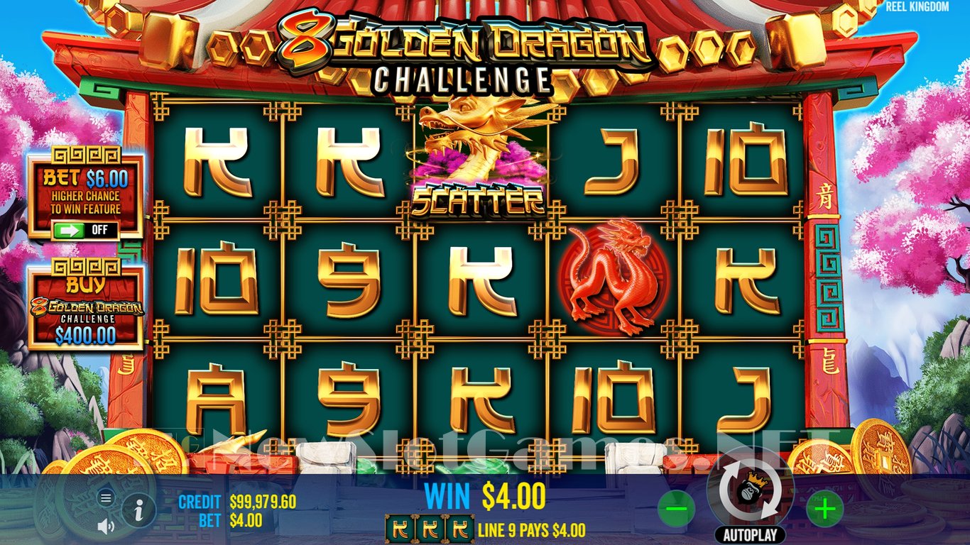 8 Golden Dragon Challenge Slot Slot Image in Demo - pic. 4