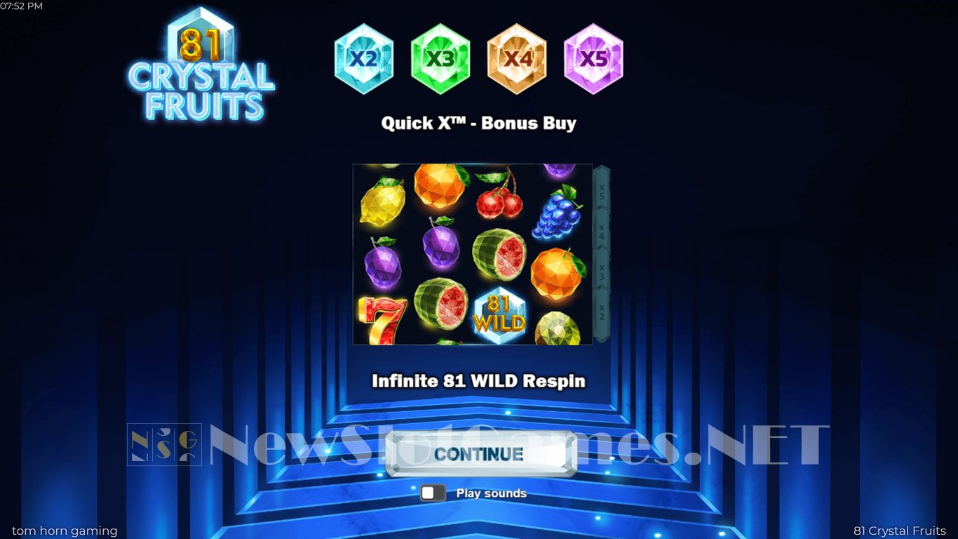 81 Crystal Fruits Slot Demo Image
