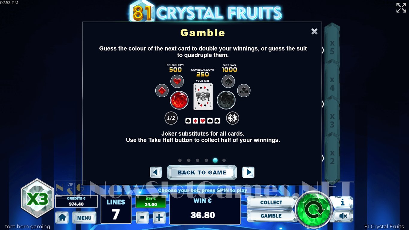 81 Crystal Fruits Slot Slot Image in Demo - pic. 10