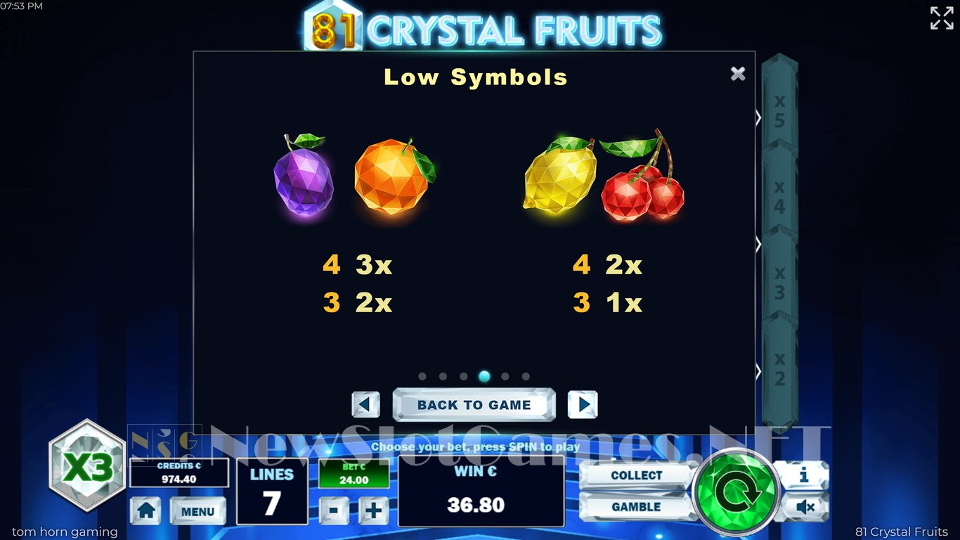 81 Crystal Fruits Slot Slot Image in Demo - pic. 9