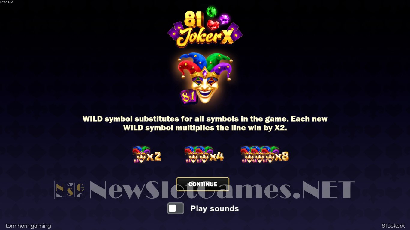 81 JokerX Slot Demo Image