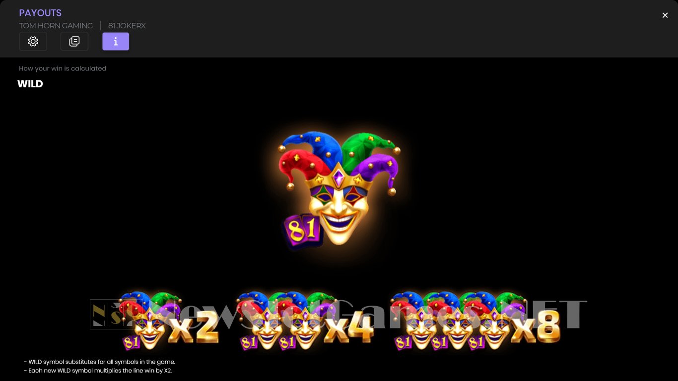 81 JokerX Slot Slot Image in Demo - pic. 6