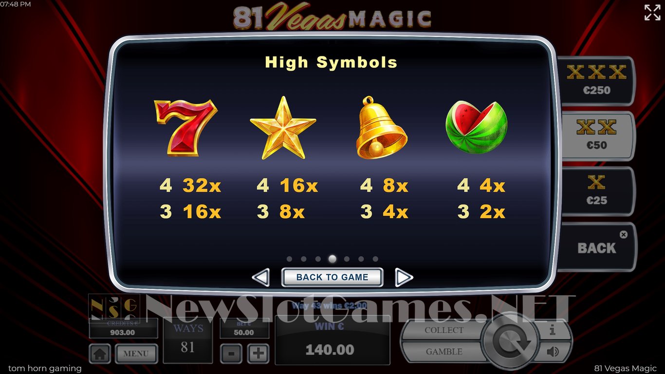 81 Vegas Magic Slot Slot Image in Demo - pic. 11