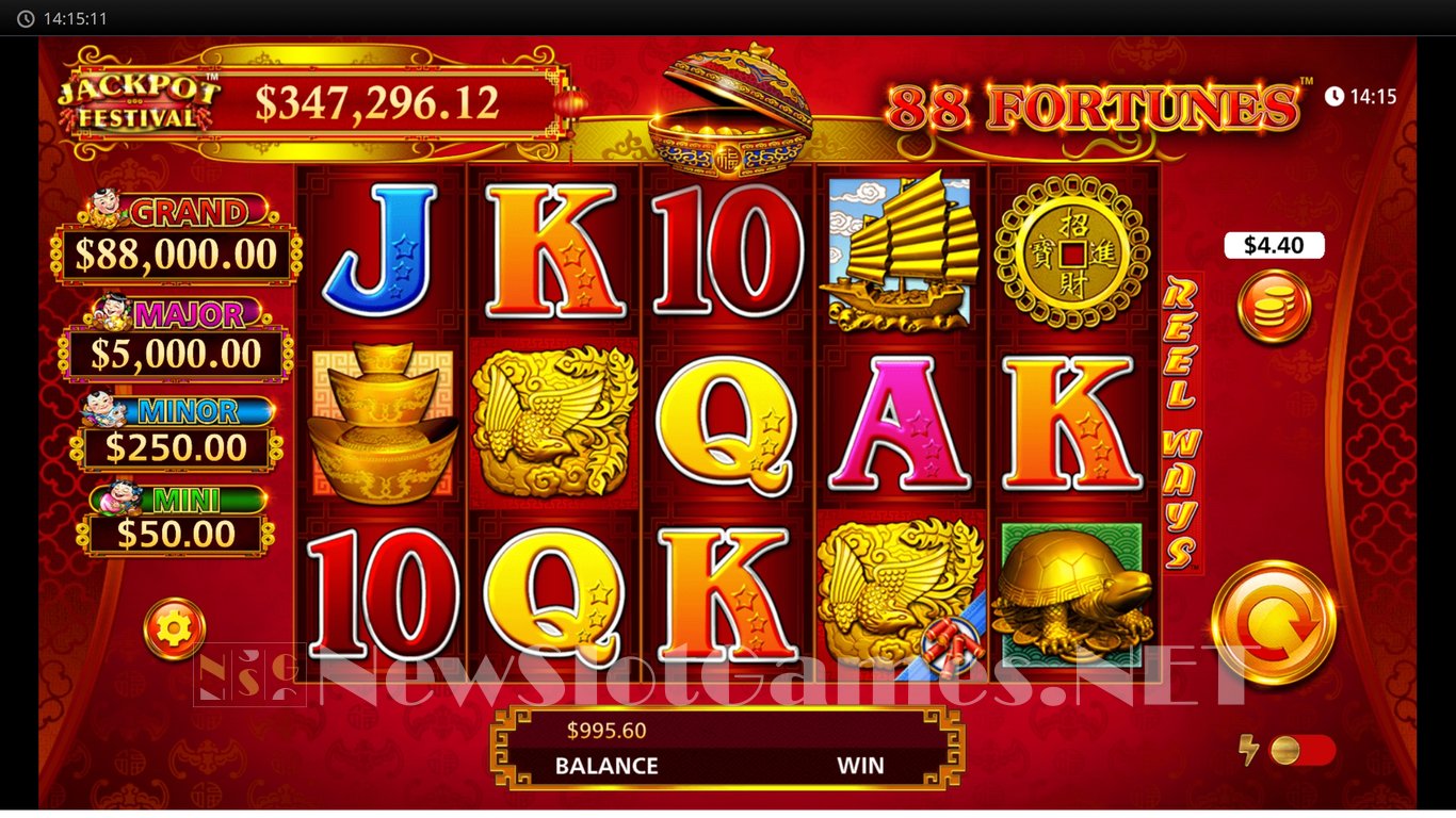 88 Fortunes Jackpot Festival Slot Slot Image in Demo - pic. 2