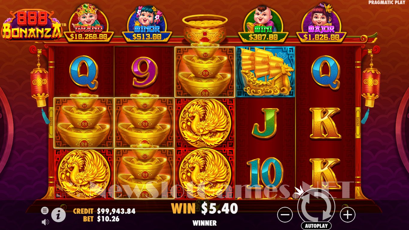 888 Bonanza Slot Slot Image in Demo - pic. 5