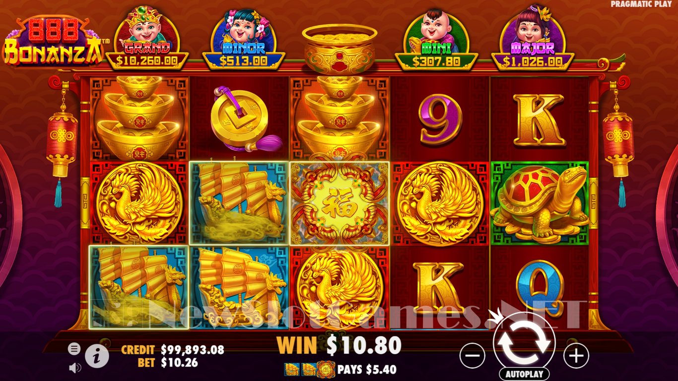 888 Bonanza Slot Slot Image in Demo - pic. 6
