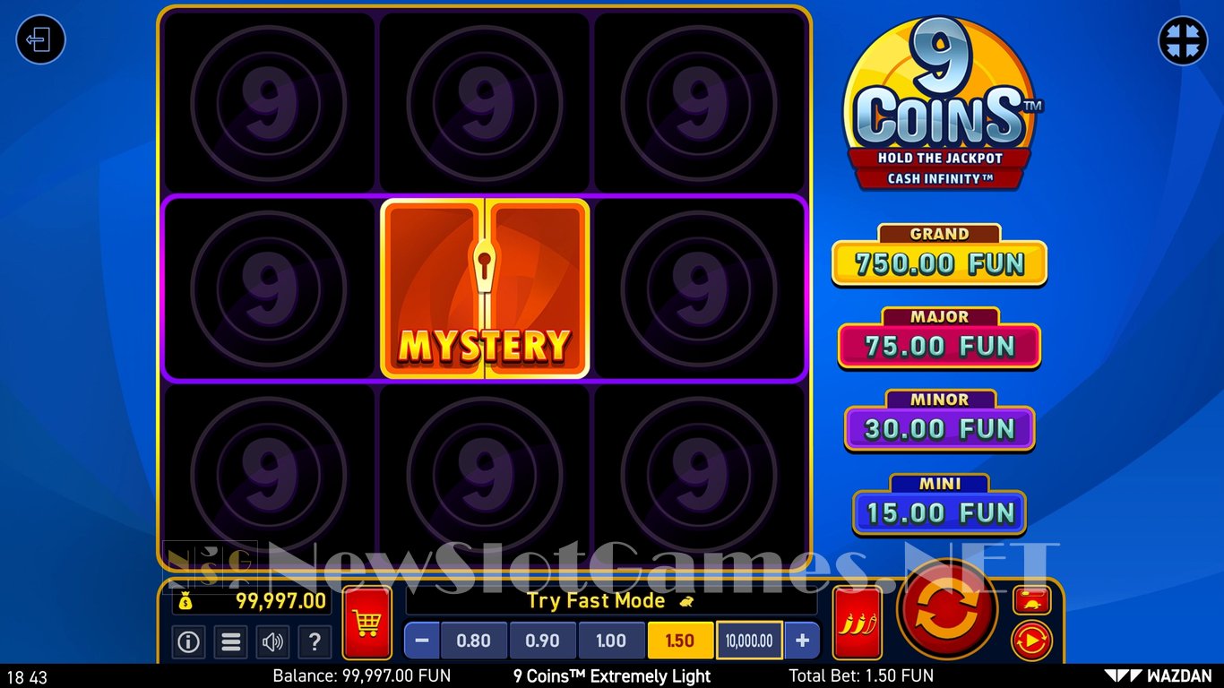 9 Coins™ Extremely Light Slot Slot Image in Demo - pic. 2