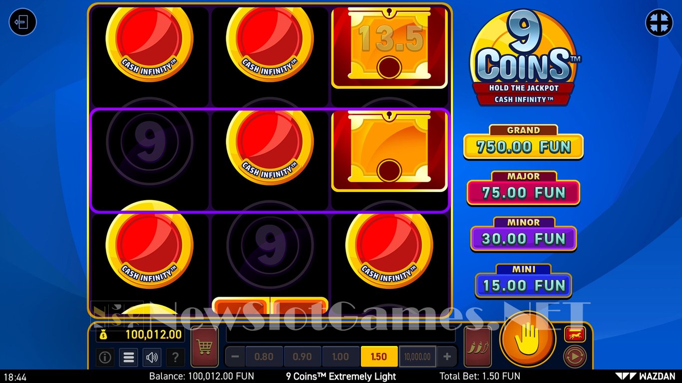 9 Coins™ Extremely Light Slot Slot Image in Demo - pic. 7