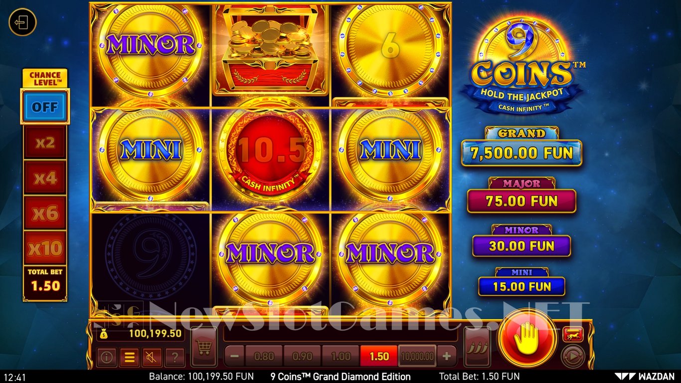 9 Coins Grand Diamond Edition Slot Slot Image in Demo - pic. 5