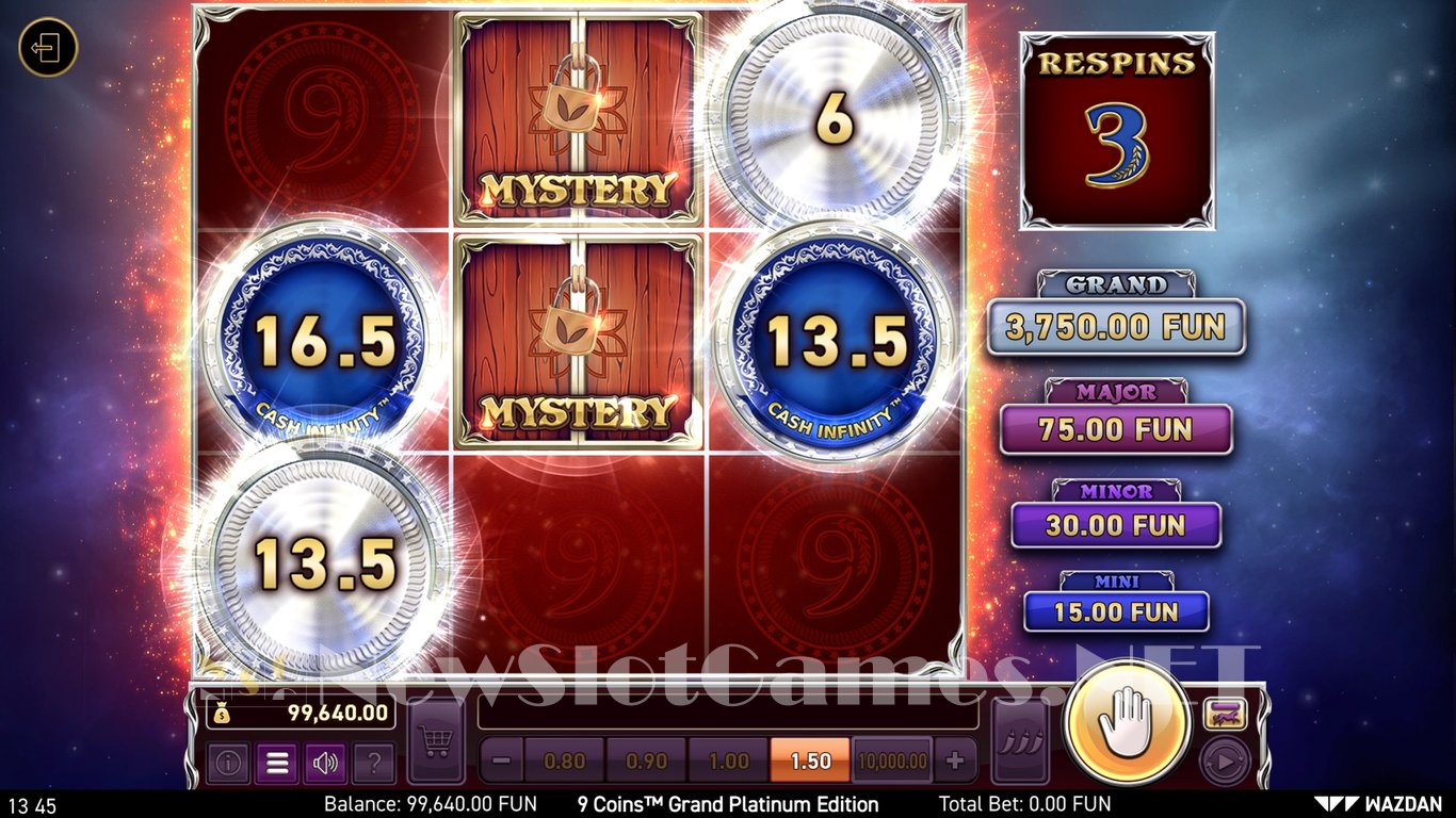 9 Coins™ Grand Platinum Edition Slot Slot Image in Demo - pic. 11