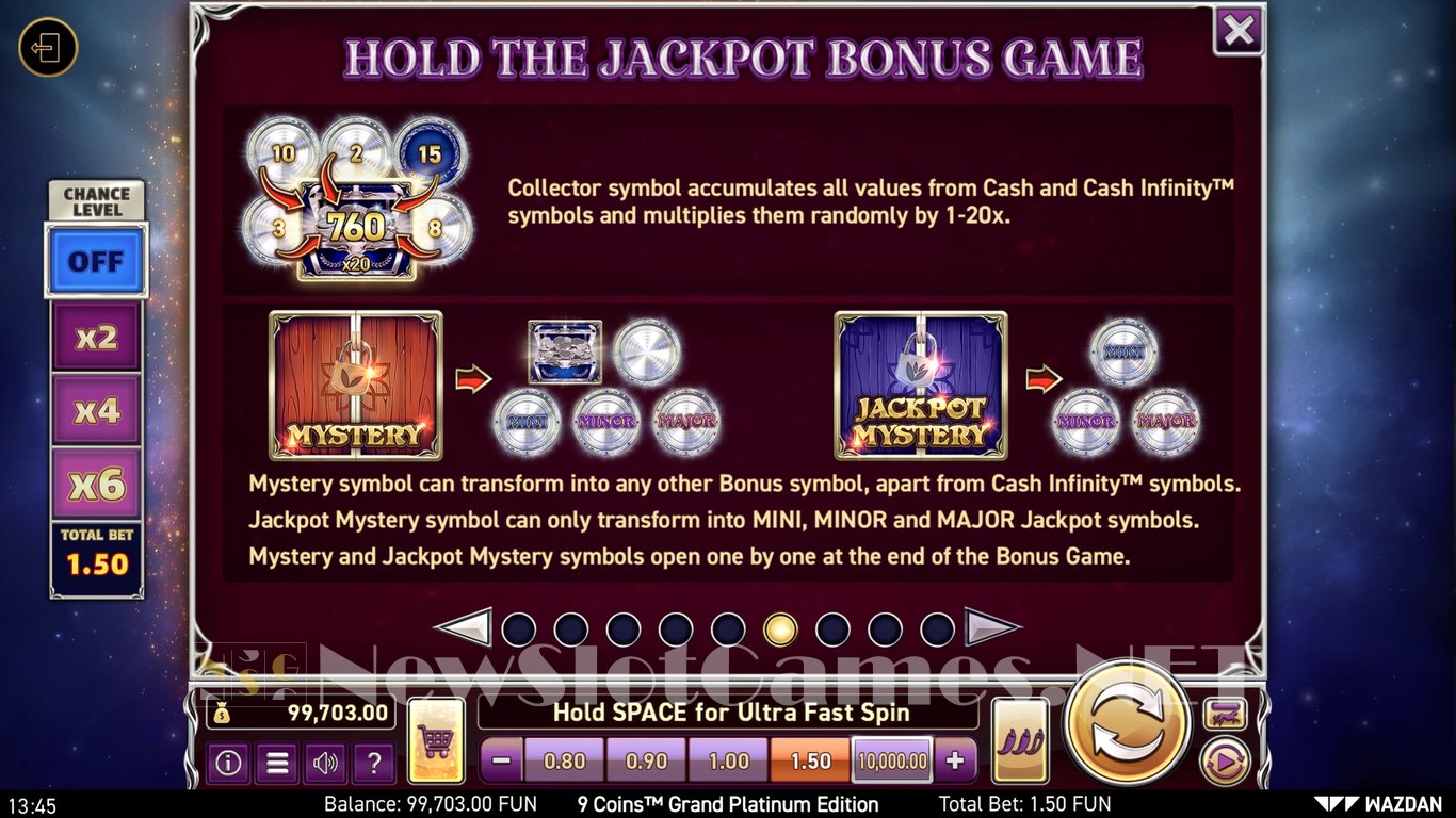 9 Coins™ Grand Platinum Edition Slot Slot Image in Demo - pic. 17