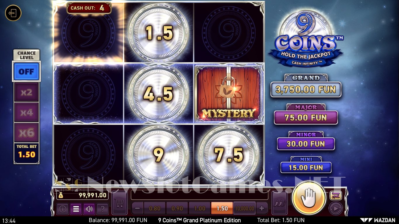 9 Coins™ Grand Platinum Edition Slot Slot Image in Demo - pic. 3