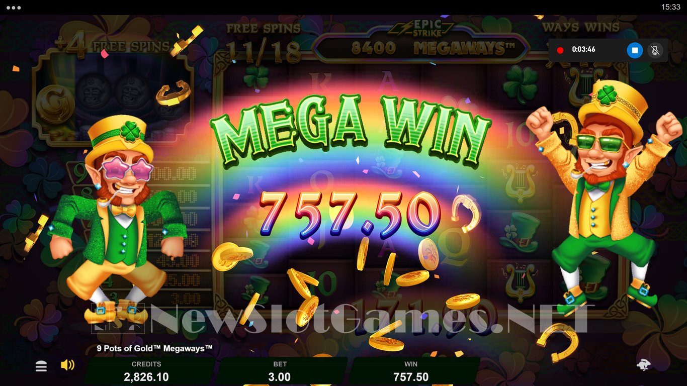 9 Pots of Gold Megaways Slot Slot Image in Demo - pic. 14