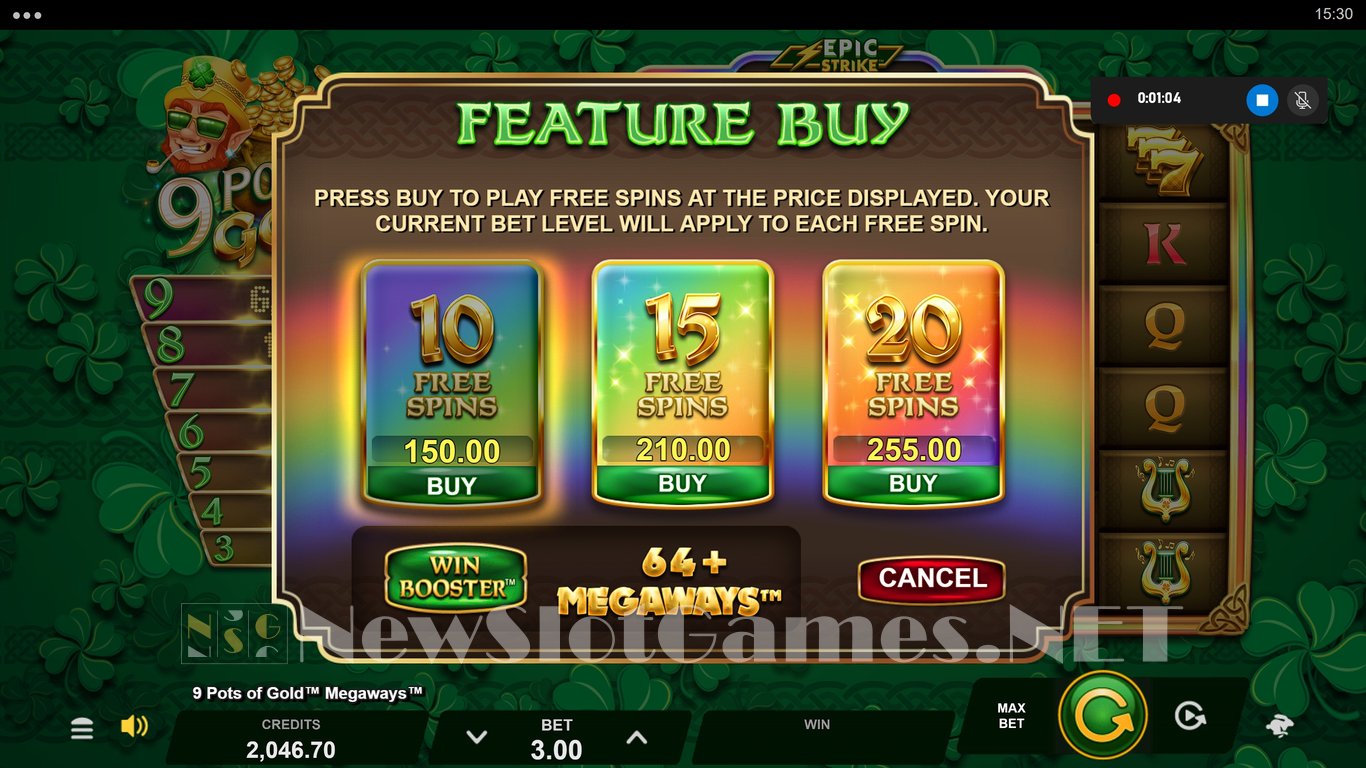 9 Pots of Gold Megaways Slot Slot Image in Demo - pic. 6