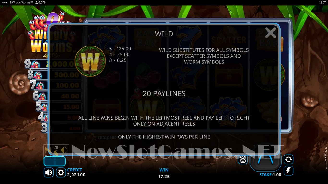 9 Wiggly Worms Slot Slot Image in Demo - pic. 10