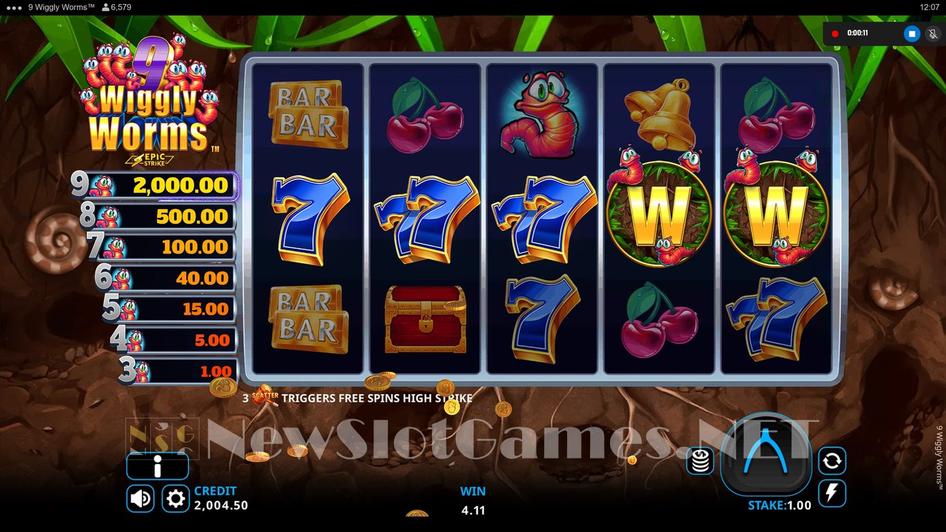9 Wiggly Worms Slot Slot Image in Demo - pic. 4