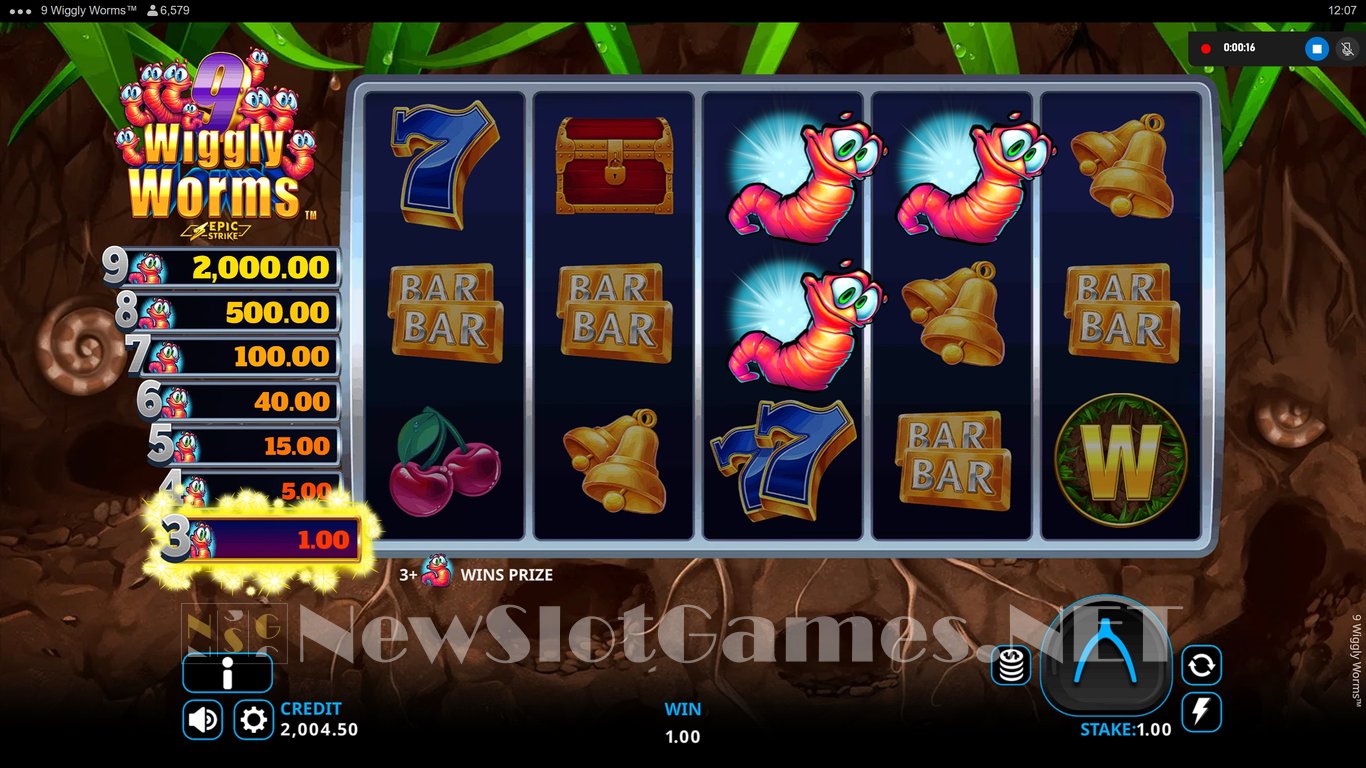 9 Wiggly Worms Slot Slot Image in Demo - pic. 5
