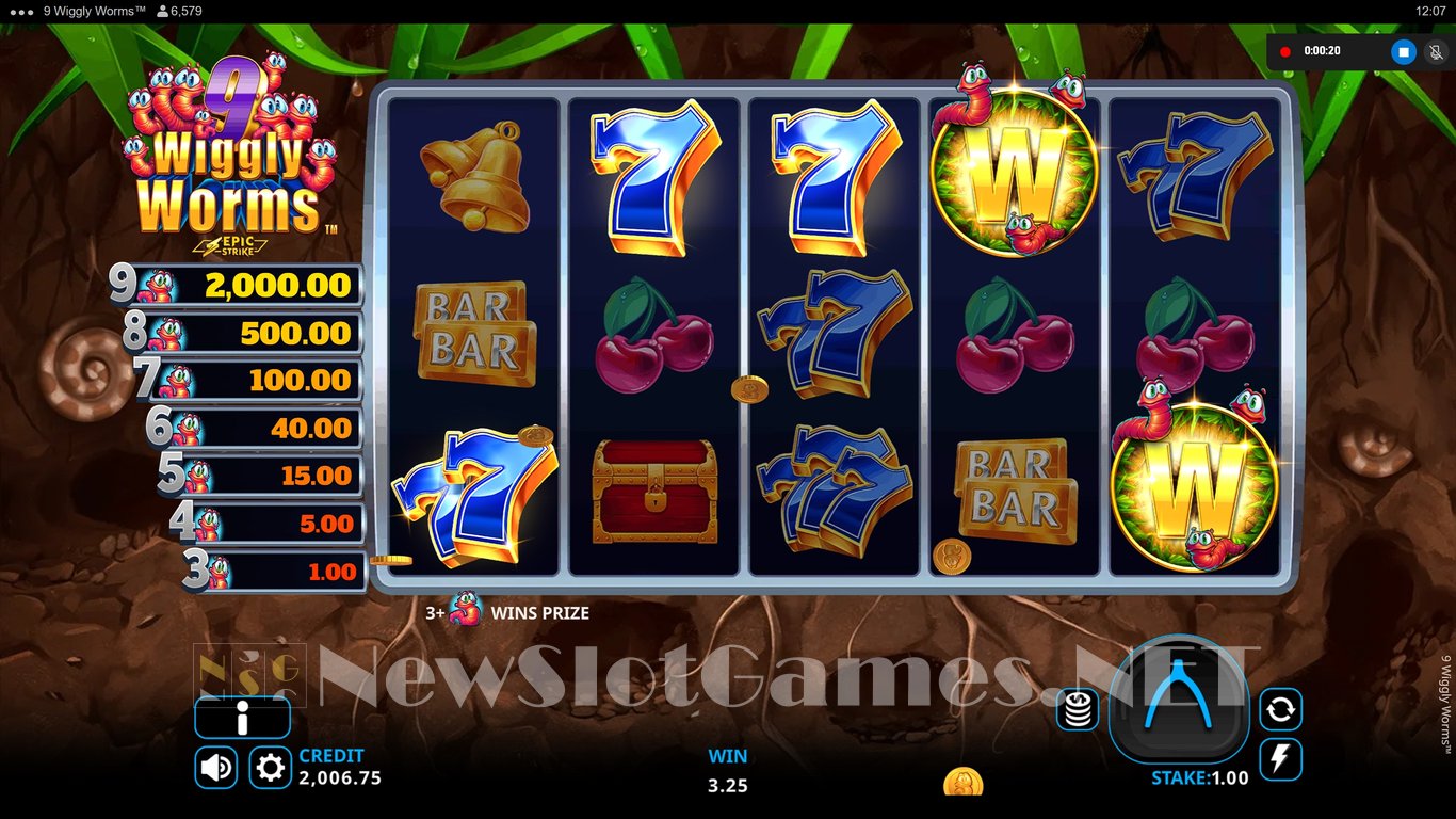 9 Wiggly Worms Slot Slot Image in Demo - pic. 6