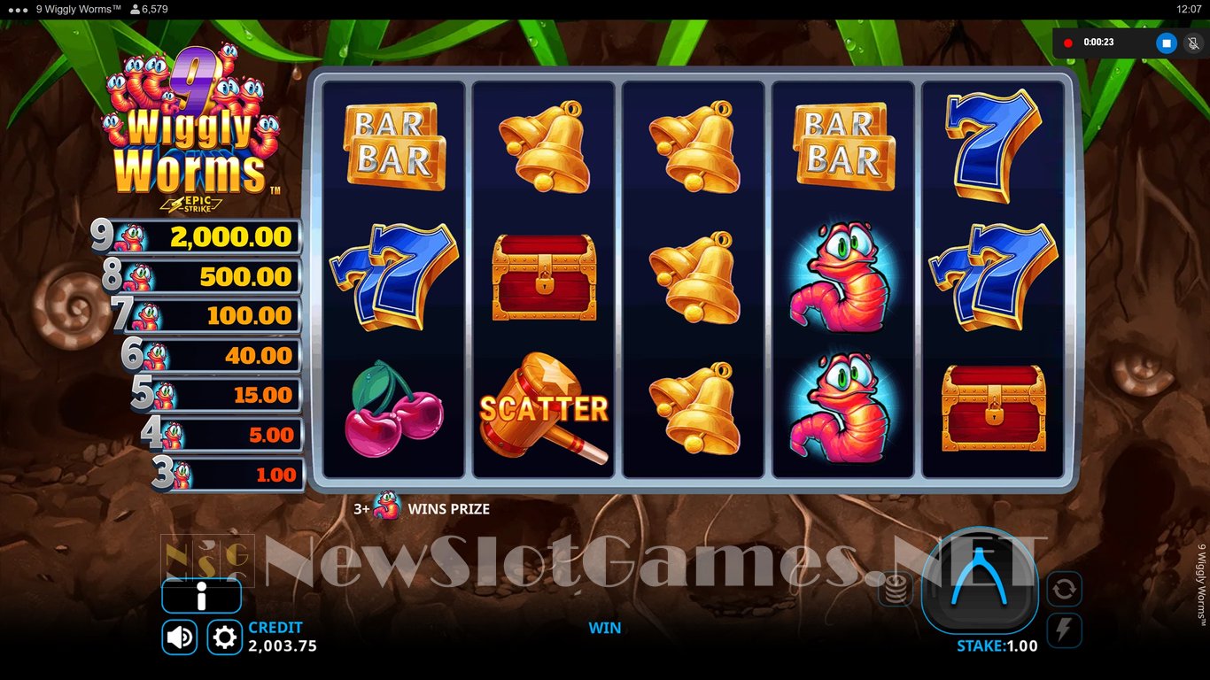 9 Wiggly Worms Slot Slot Image in Demo - pic. 7