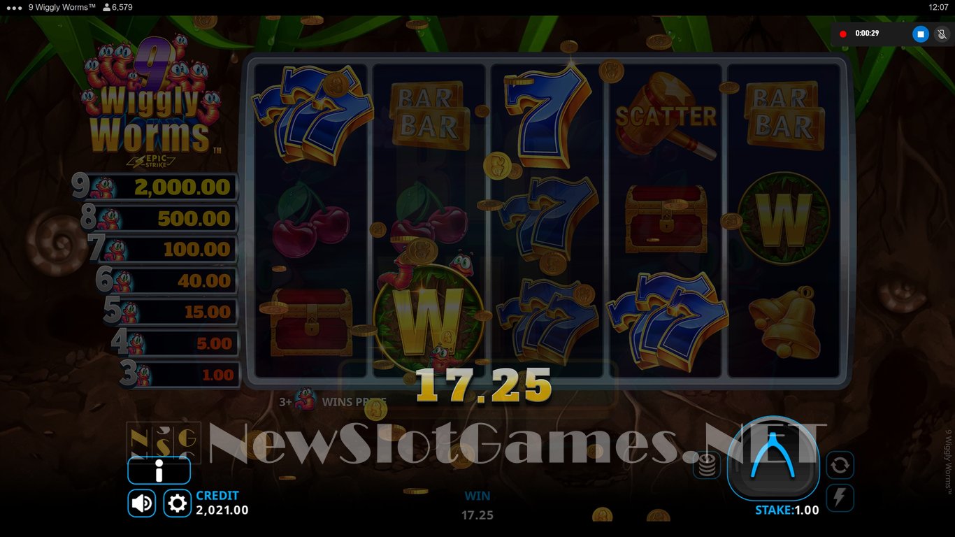 9 Wiggly Worms Slot Slot Image in Demo - pic. 8