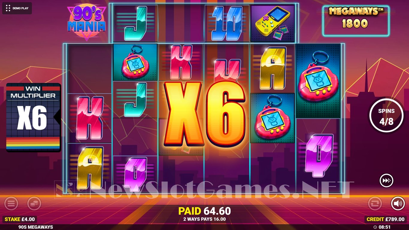 90s Mania Megaways Slot Slot Image in Demo - pic. 13