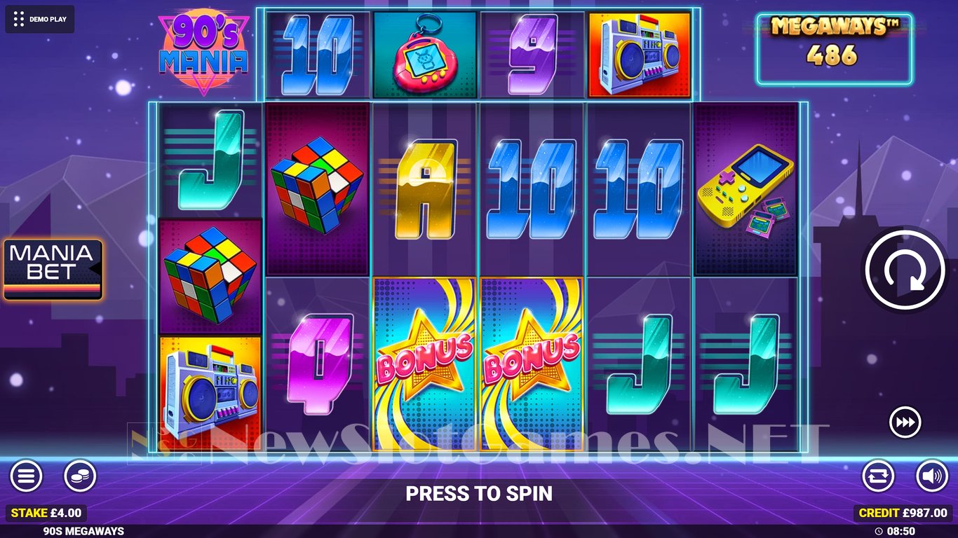 90s Mania Megaways Slot Slot Image in Demo - pic. 5