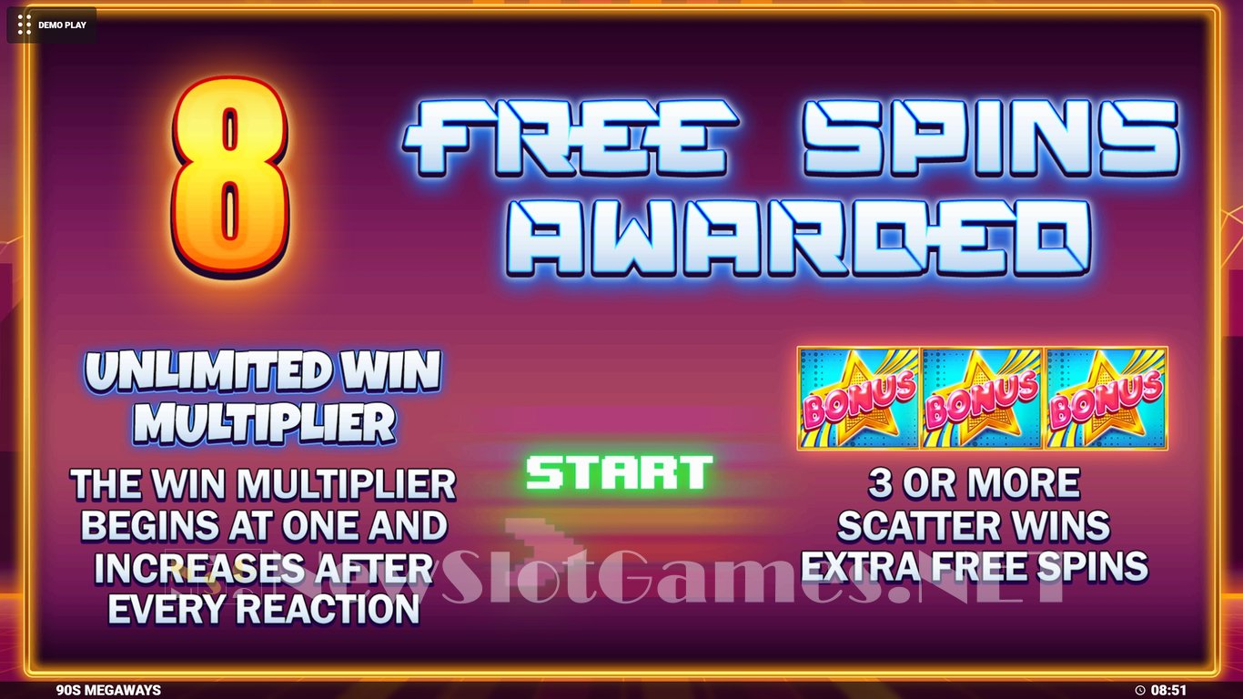 90s Mania Megaways Slot Slot Image in Demo - pic. 9