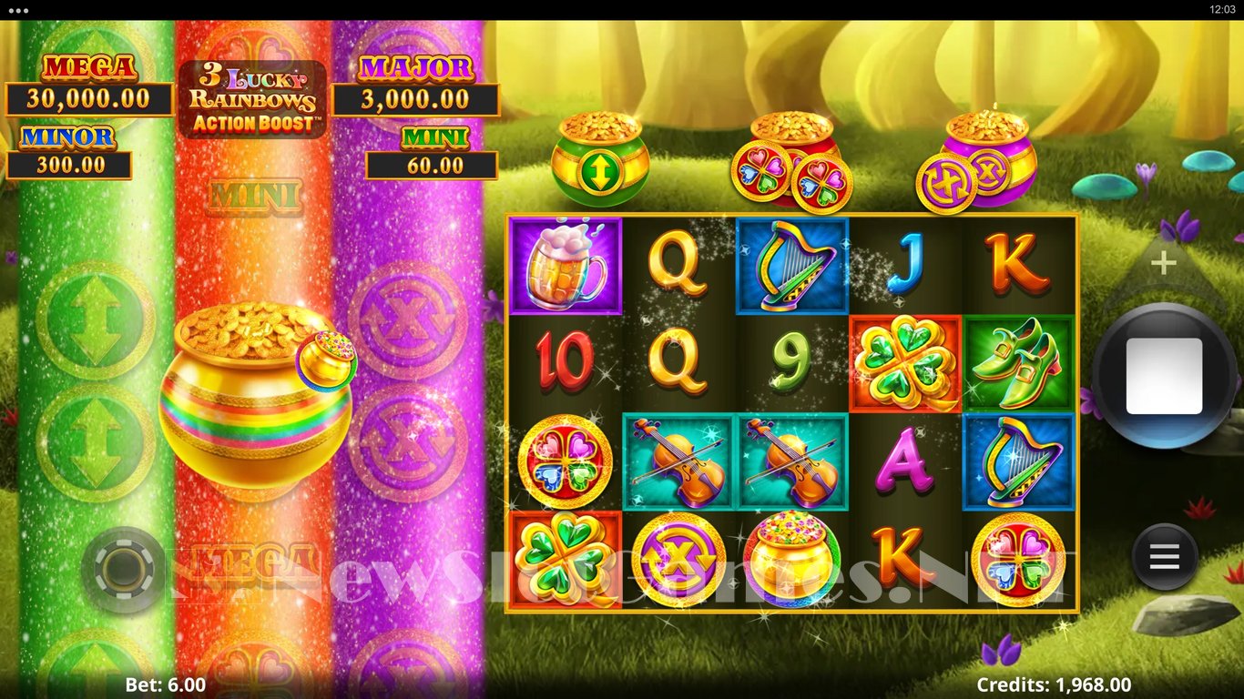 3 Lucky Rainbows Action Boost Slot Slot Image in Demo - pic. 4