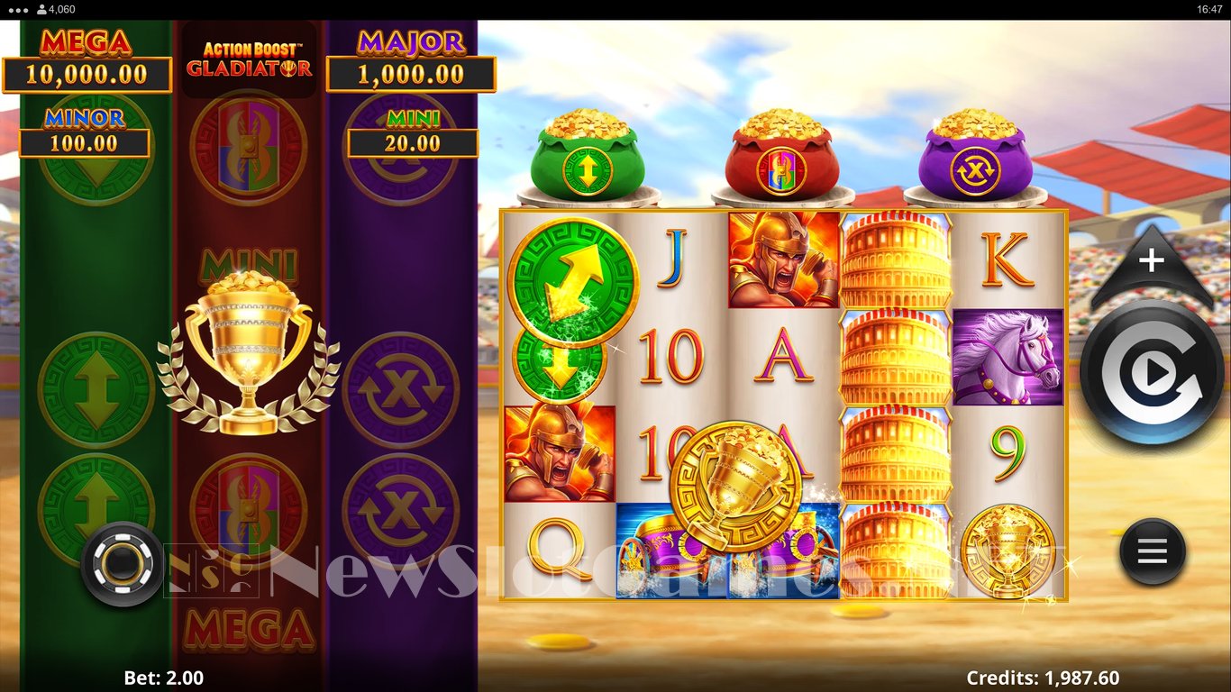 Action Boost Gladiator Slot Slot Image in Demo - pic. 3