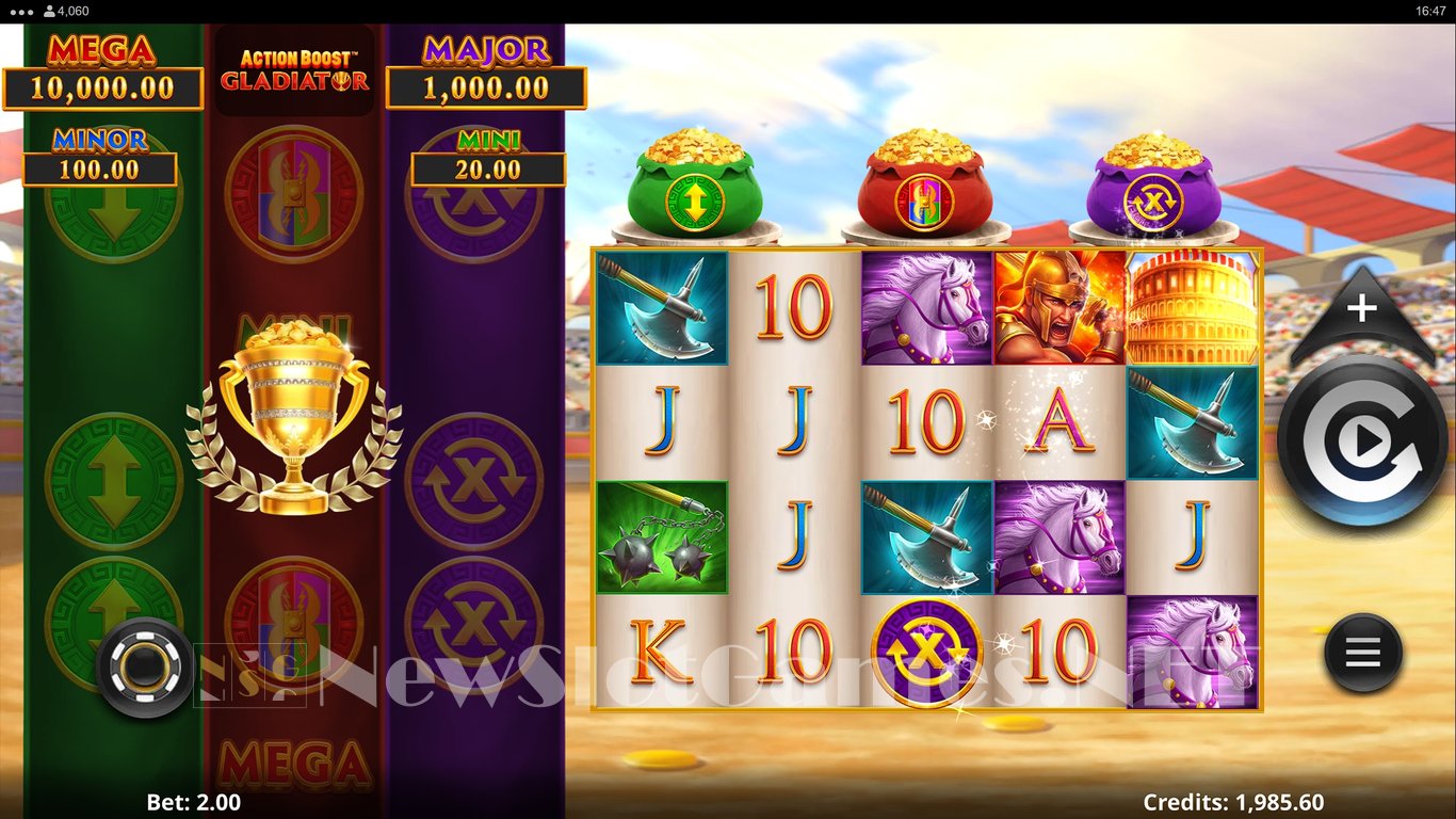 Action Boost Gladiator Slot Slot Image in Demo - pic. 4