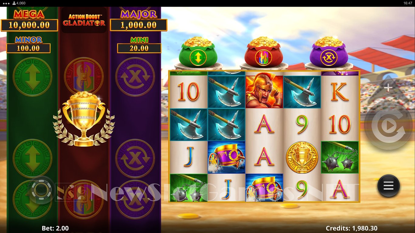 Action Boost Gladiator Slot Slot Image in Demo - pic. 5