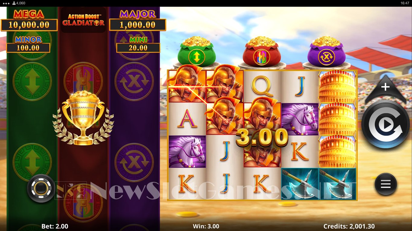 Action Boost Gladiator Slot Slot Image in Demo - pic. 7