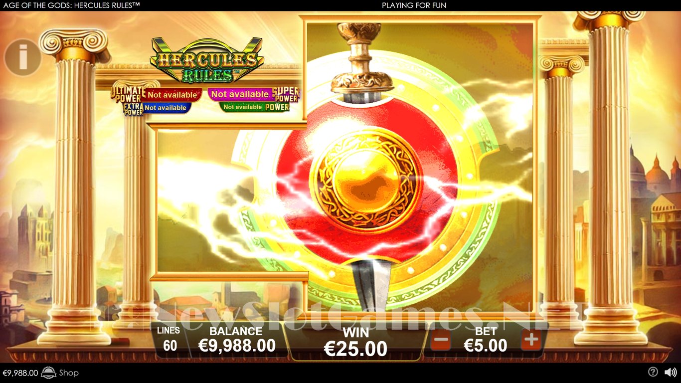 Age of the Gods Hercules Rules Slot Slot Image in Demo - pic. 6