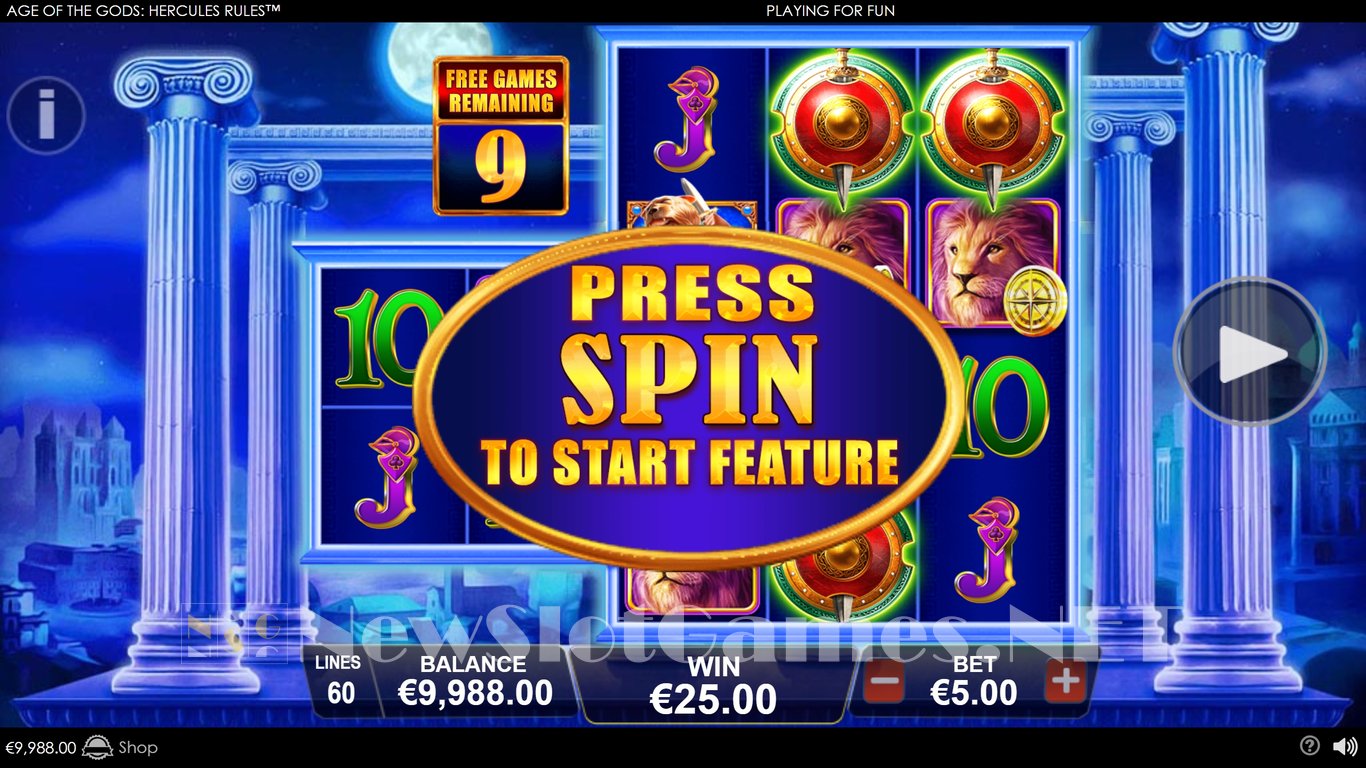 Age of the Gods Hercules Rules Slot Slot Image in Demo - pic. 7