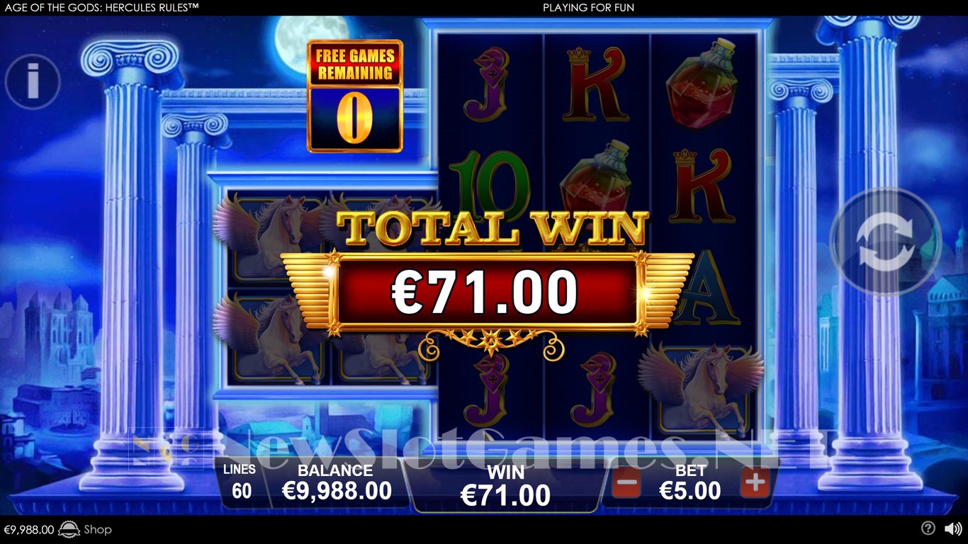 Age of the Gods Hercules Rules Slot Slot Image in Demo - pic. 8