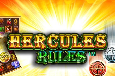 Age of the Gods Hercules Rules Slot Logo