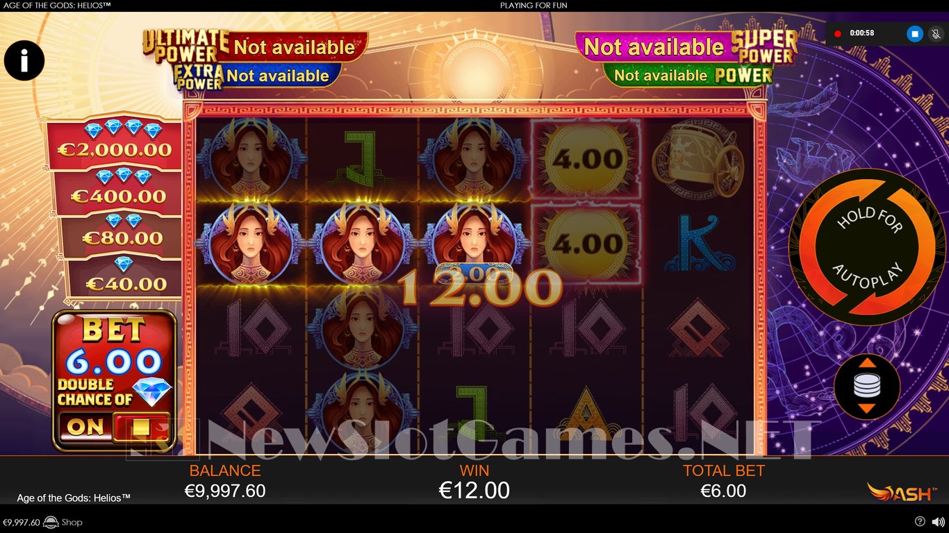 Age of the Gods Helios Slot Slot Image in Demo - pic. 10