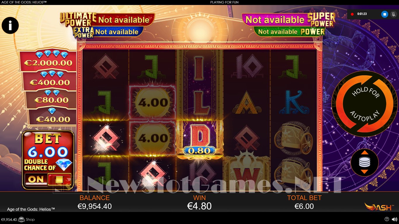 Age of the Gods Helios Slot Slot Image in Demo - pic. 11