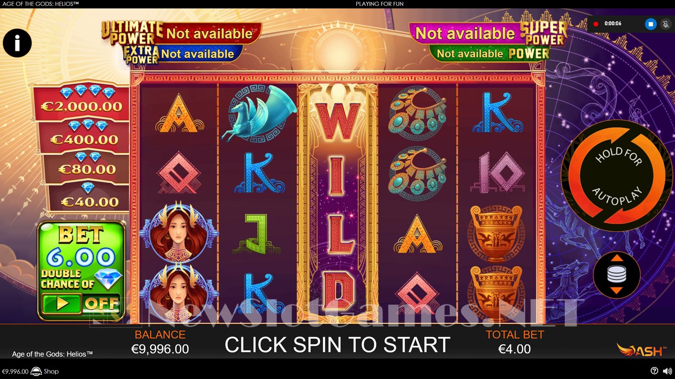 Age of the Gods Helios Slot Slot Image in Demo - pic. 2