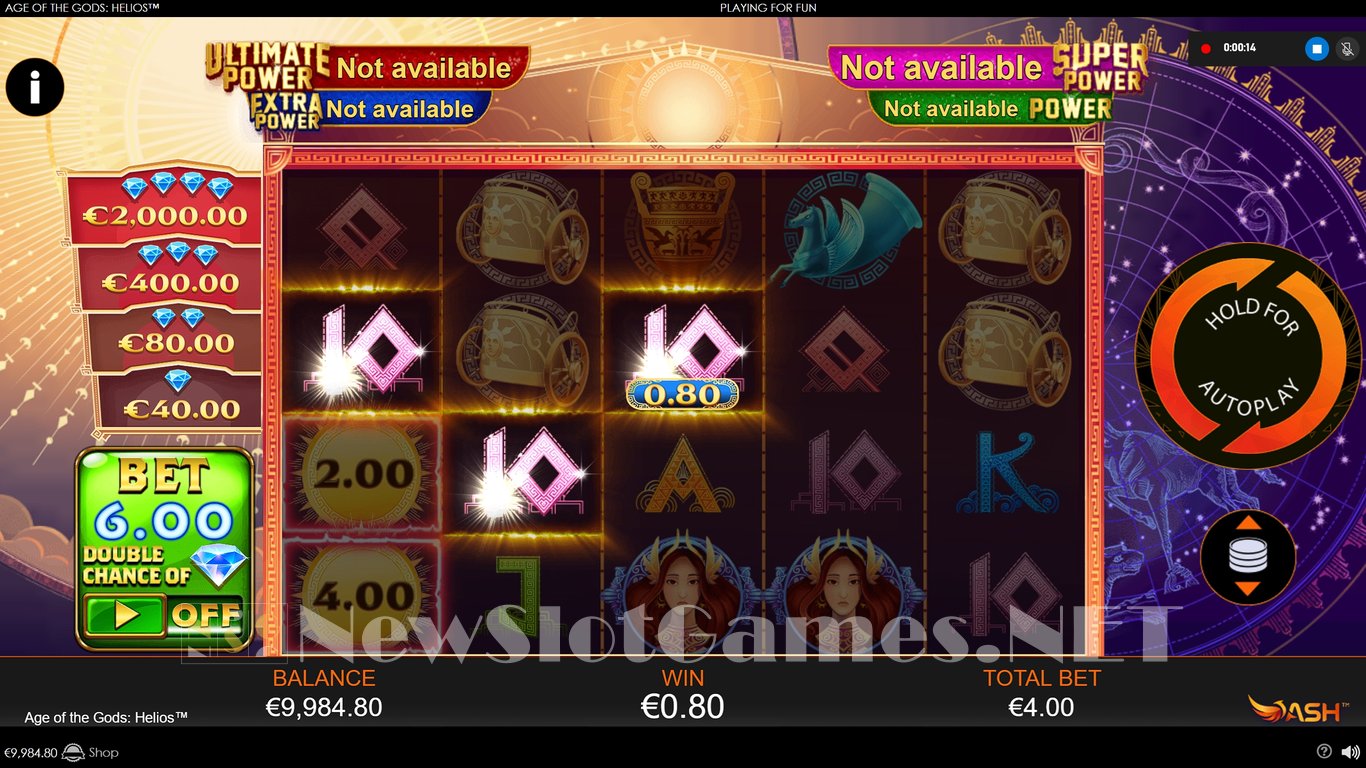 Age of the Gods Helios Slot Slot Image in Demo - pic. 5