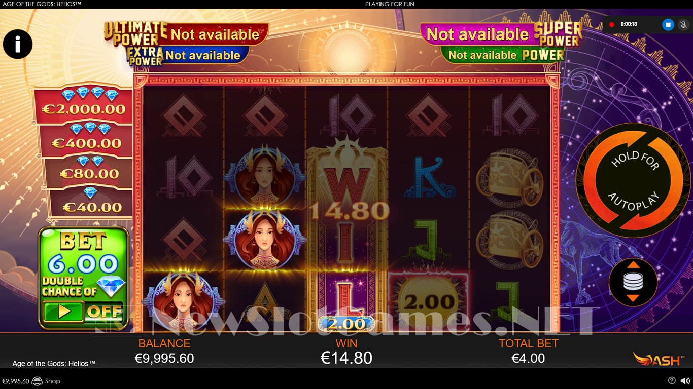 Age of the Gods Helios Slot Slot Image in Demo - pic. 6