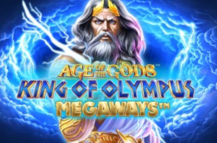 Age Of The Gods King Of Olympus Megaways Slot Logo
