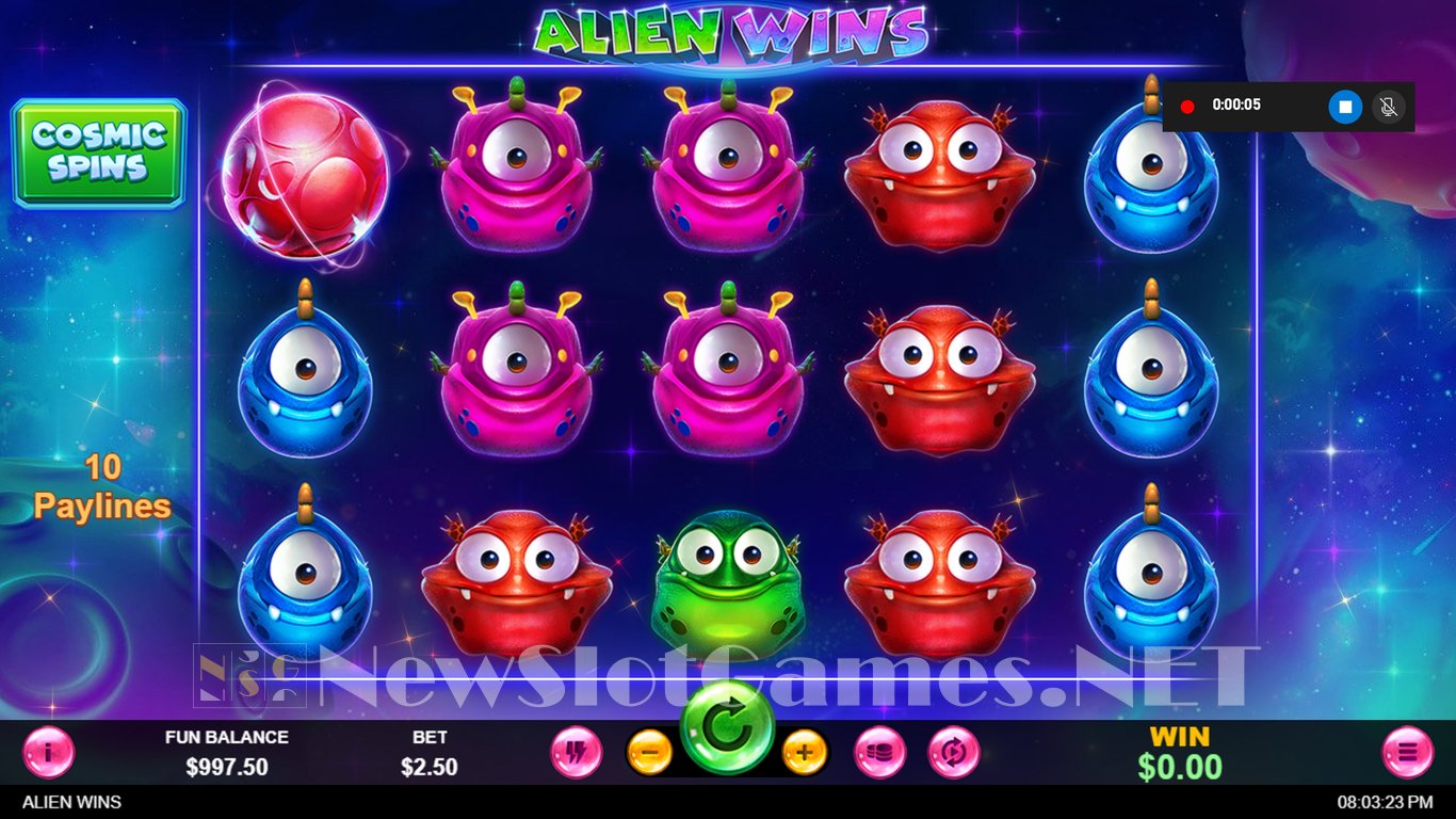 Alien Wins Slot Demo Image