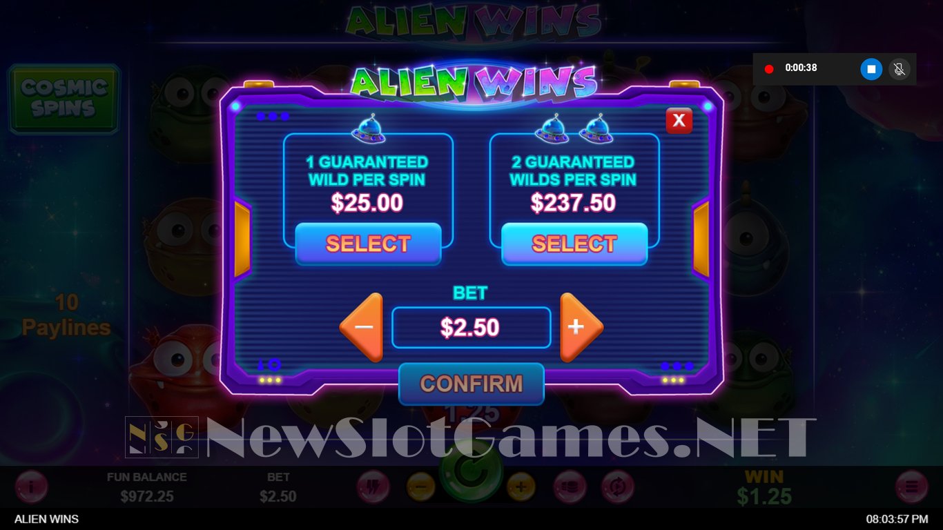 Alien Wins Slot Slot Image in Demo - pic. 5