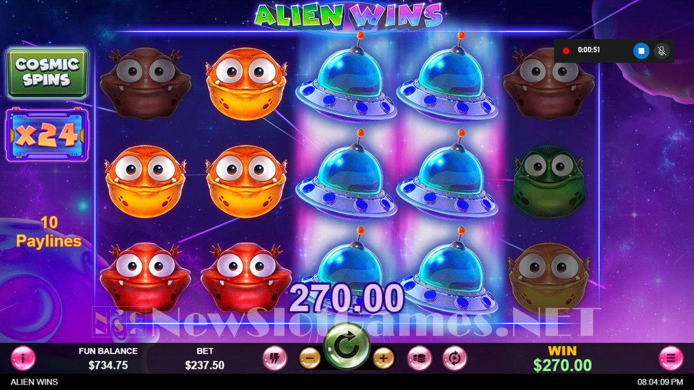Alien Wins Slot Slot Image in Demo - pic. 7